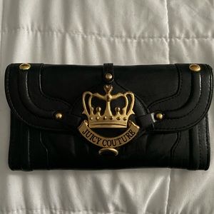 Juicy Couture Black Long Wallet